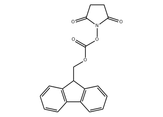 9-芴甲基-N-琥珀酰亚胺基碳酸酯(Fmoc-OSU)