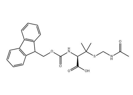 (R)-2-((((9H-芴-9-基)甲氧基)羰基)氨基)-3-((乙酰氨基甲基)硫基)-3-甲基丁酸